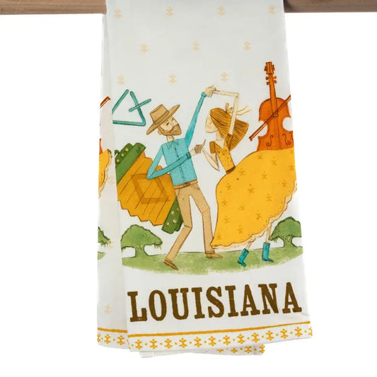 Vintage Louisiana Hand Towel