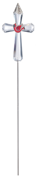 Cardinal Cross Stake