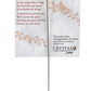 Cardinal of Comfort Floral Stake