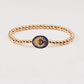 Holy Water Sacred Heart Bracelet- Waterproof Gold