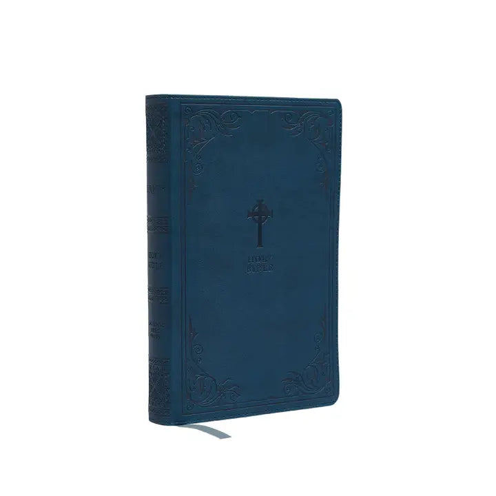 NRSV Catholic Bible- Gift Edition- Teal Leathersoft