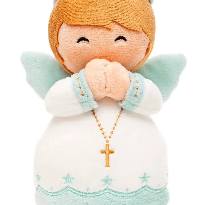 Guardian Angel Boys Catholic Plush Doll | Angel Toy