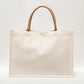 Easy Tiger Jute Pocket Tote- Purple