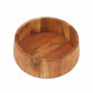 Wooden Serving Bowl 11x11x4"