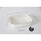 11x9 Modern Rectangular Baking Dish White/Gold