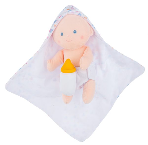 Swaddle & Bottle Baby Doll