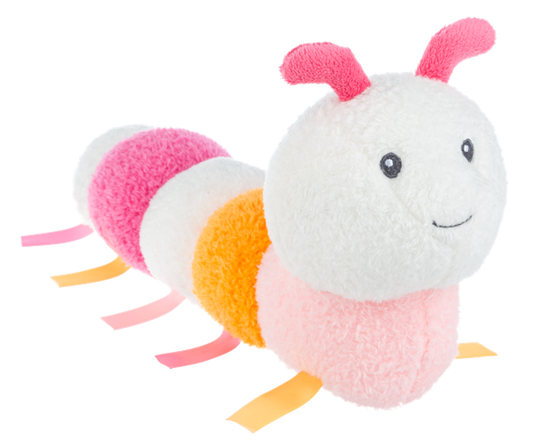 Baby Ganz 14" Glow Worm- Pink