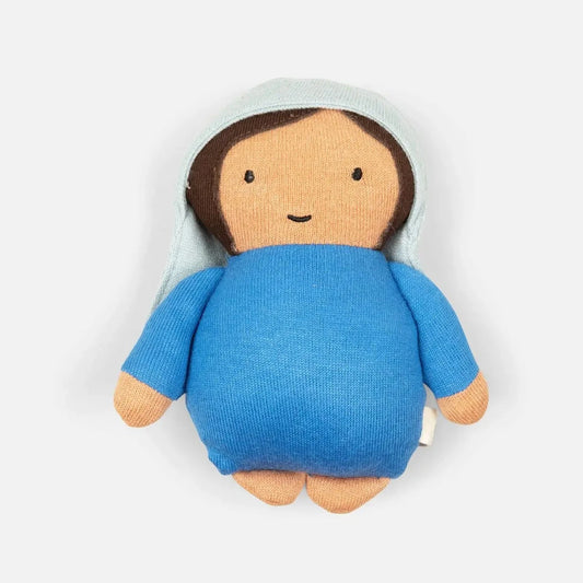 Mary Plush Rattle Doll