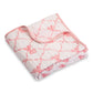 Lolly Banks Beautiful Bows Muslin Blanket
