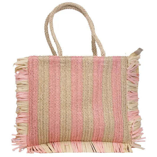 Excursion Beach Tote- Pink