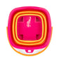 Folded Bucket Beach Toy- Pink/Orange