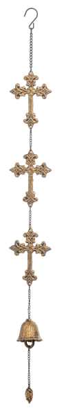 Three Tier Cross Wind Chime