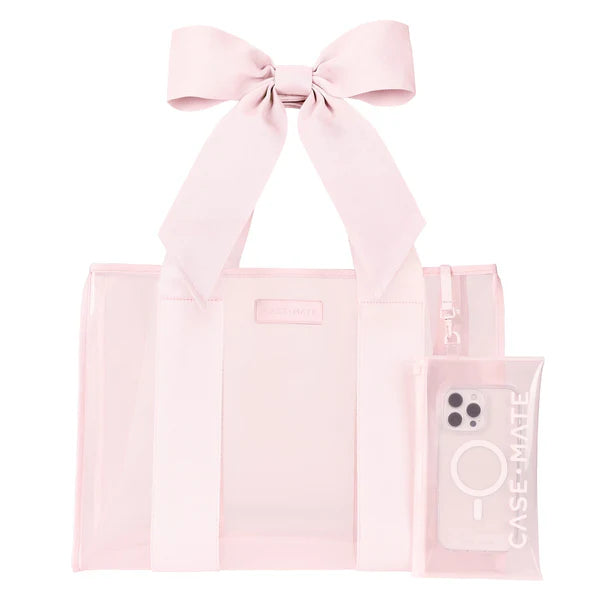 Case-Mate Jelly Tote-Ballet Pink Bow