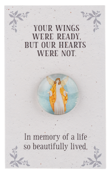 Angel Memorial Pocket Token