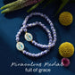 Holy Water Miraculous Mary Porcelain Bracelet- Waterproof Gold
