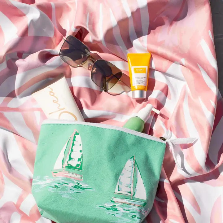 Tamarindo Beach Towel- Pink Lilly