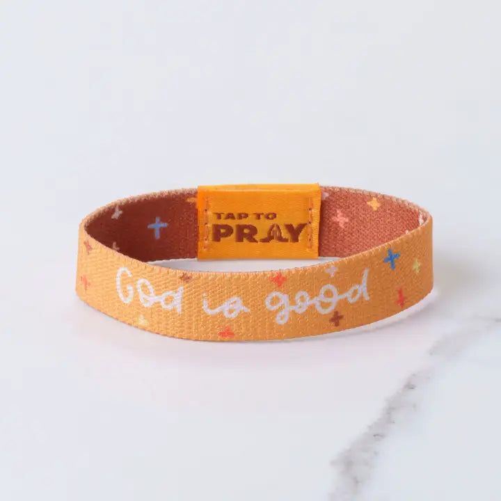 MEDIUM Tap To Pray™ - Kingfolk Series Wristband - God Is Good