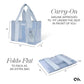 Case-Mate Jelly Tote- Carolina Blue Crochet Wave