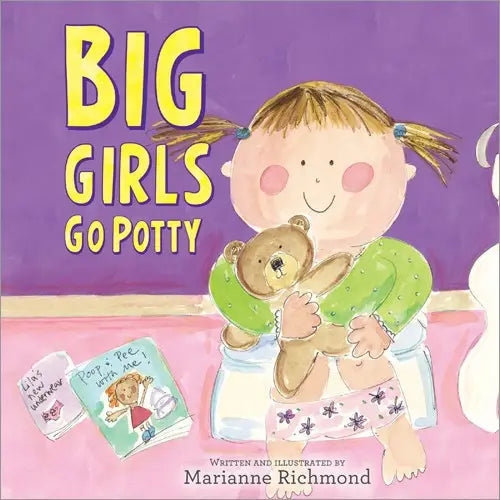 Big Girls Go Potty Book