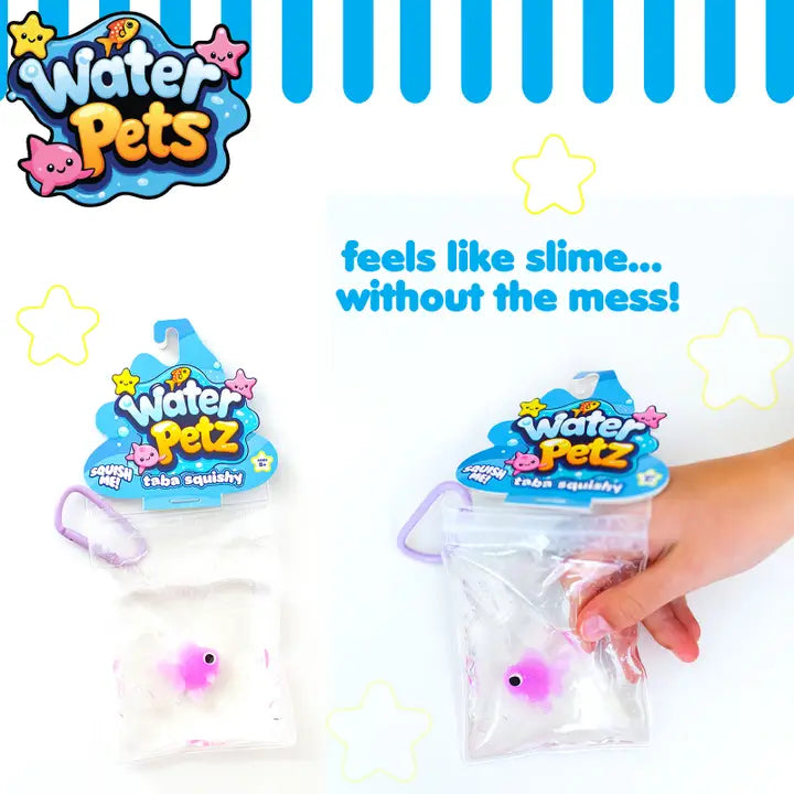 Taba Squishy Mushmeez Water Pets Fish Sensory Toy