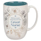 Mug Teal Great Nurse Phil, 4:13