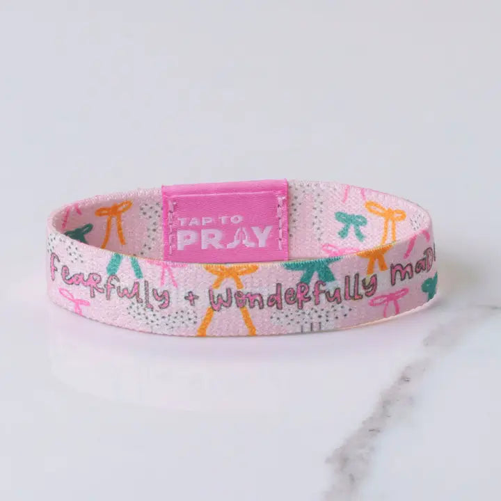 X-SMALL Tap To Pray™ - Kingfolk Series Wristband - Fearfully & Wonderfully Made