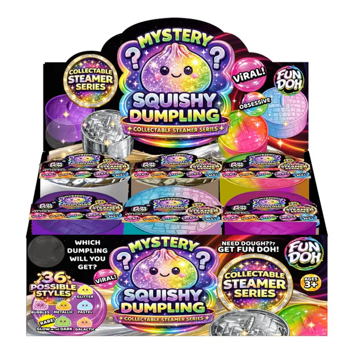 Fun Doh Mystery Dumpling Squishies - Ultra Rare Collection