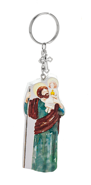 St Christopher Keychain- Ganz