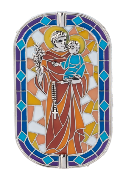 St Anthony Swivel Visor Clip- Ganz