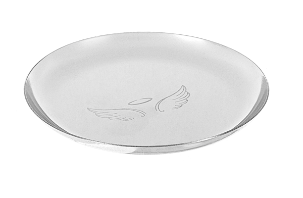 Silver Angel Prayer Plate- Ganz