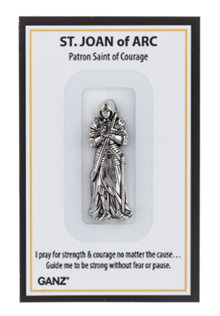 St. Joan of Arc Little Blessings Patron Saint Charm