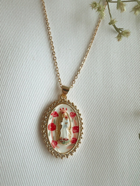 Harleigh Leonards Our Lady of Prompt Succor Necklace