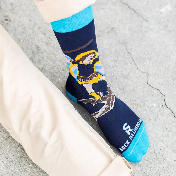 St. Michael Adult Xl Socks