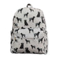 Dog Print Boy Backpack
