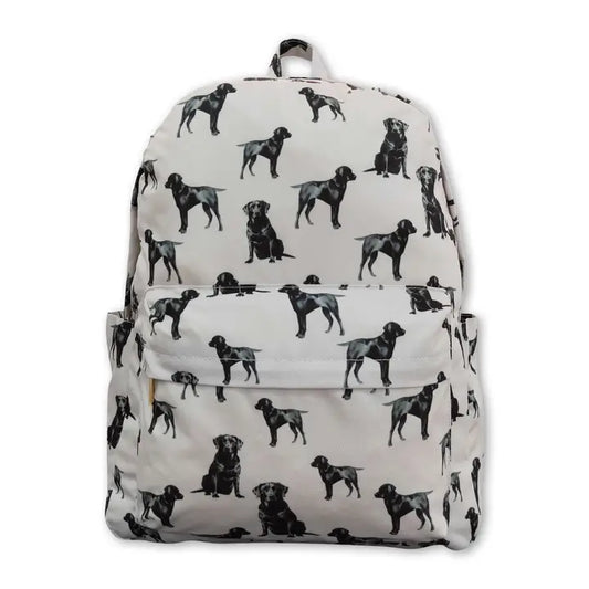 Dog Print Boy Backpack