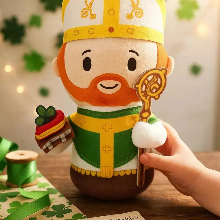 Little Drops of Water Saint Patrick Catholic Plush Doll