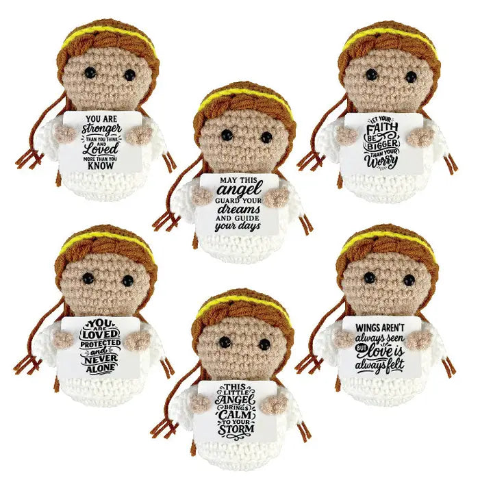 Emotional Support Keepsake Crochet Plush Angels