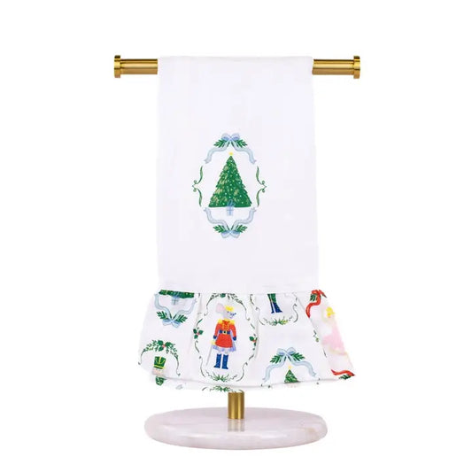 Waltz Tree Ruffle Hand Towel