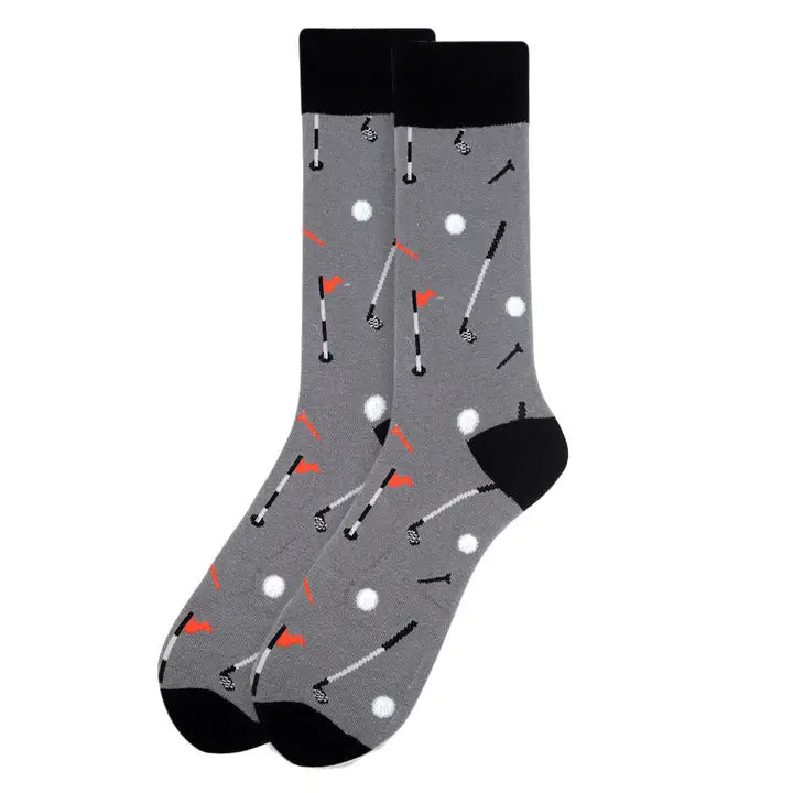 Men's Golf Novelty Socks