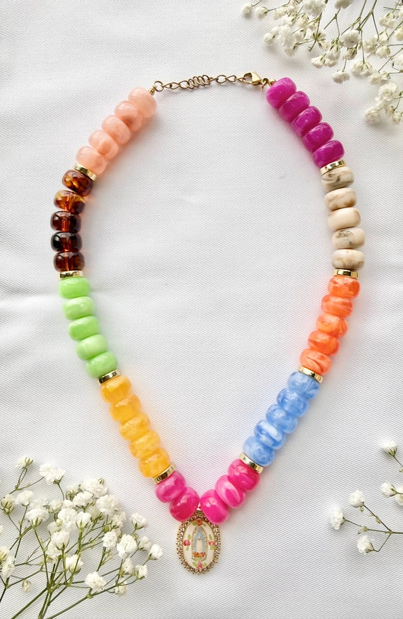 Queen of Heaven’s Jewels Beaded Necklace- Harleigh Leonards