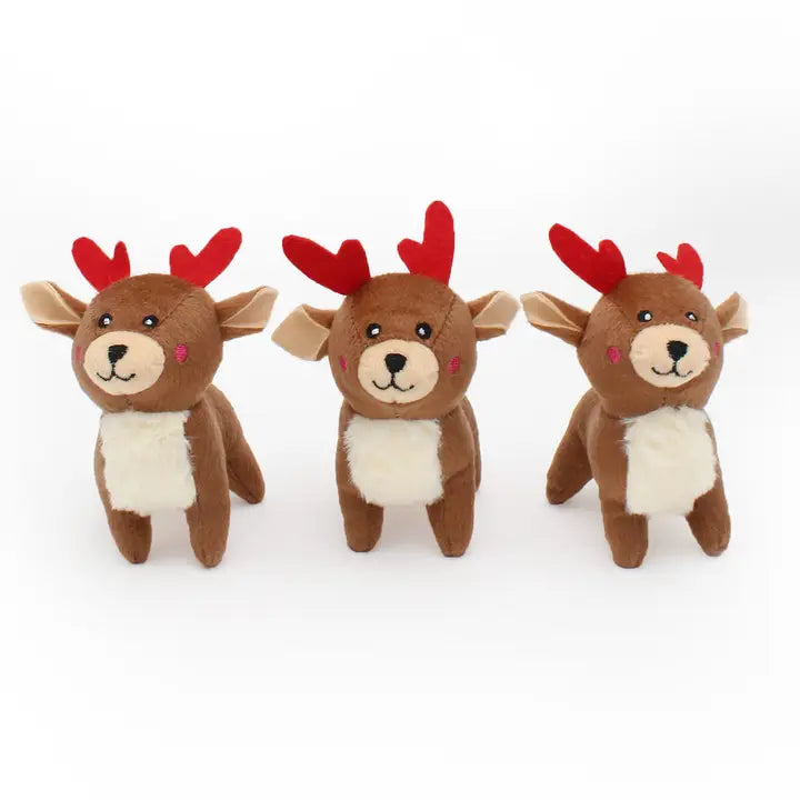 Zippy Paws Reindeer 3 Pack