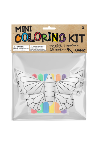 Mini Coloring Kit Butterfly