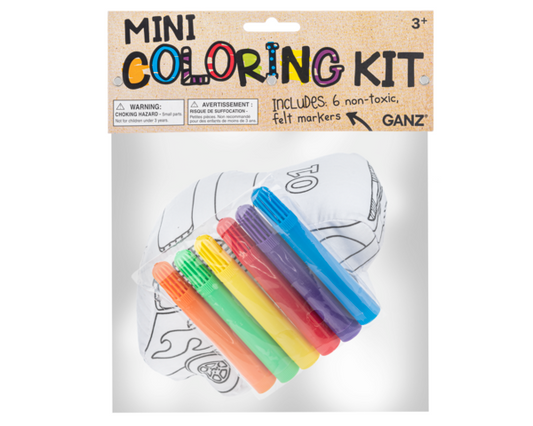 Race Car Mini Coloring Kit