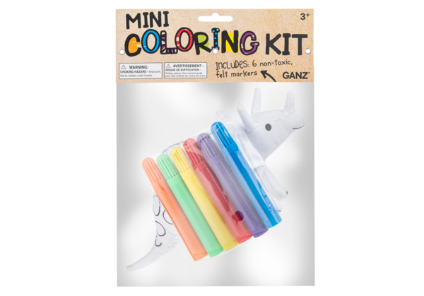 Mini Coloring Kit Dinosaur 2