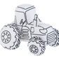 Mini Coloring Kit- Tractor