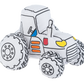 Mini Coloring Kit- Tractor