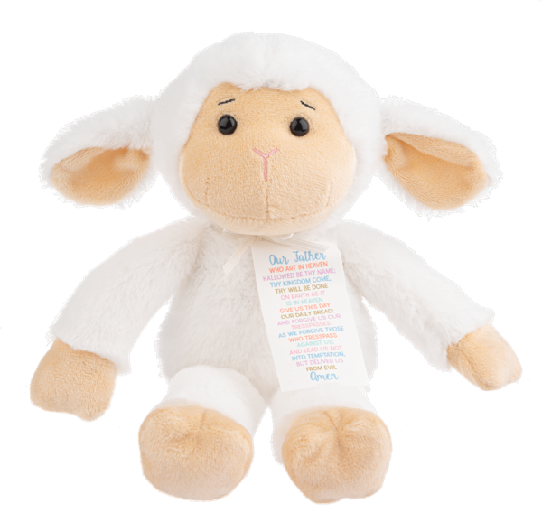 12" The Lord's Prayer Lamb- Ganz