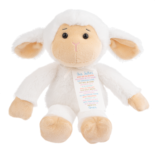 12" The Lord's Prayer Lamb- Ganz