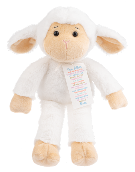 12" The Lord's Prayer Lamb- Ganz