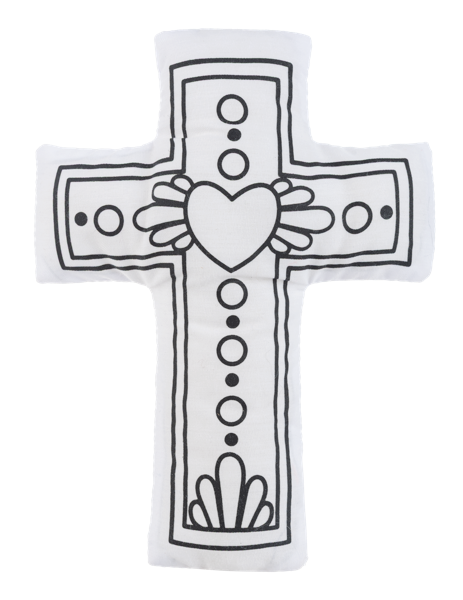 Ganz Mini Coloring Kit- Cross with Heart